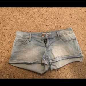 Hollister jean shorts